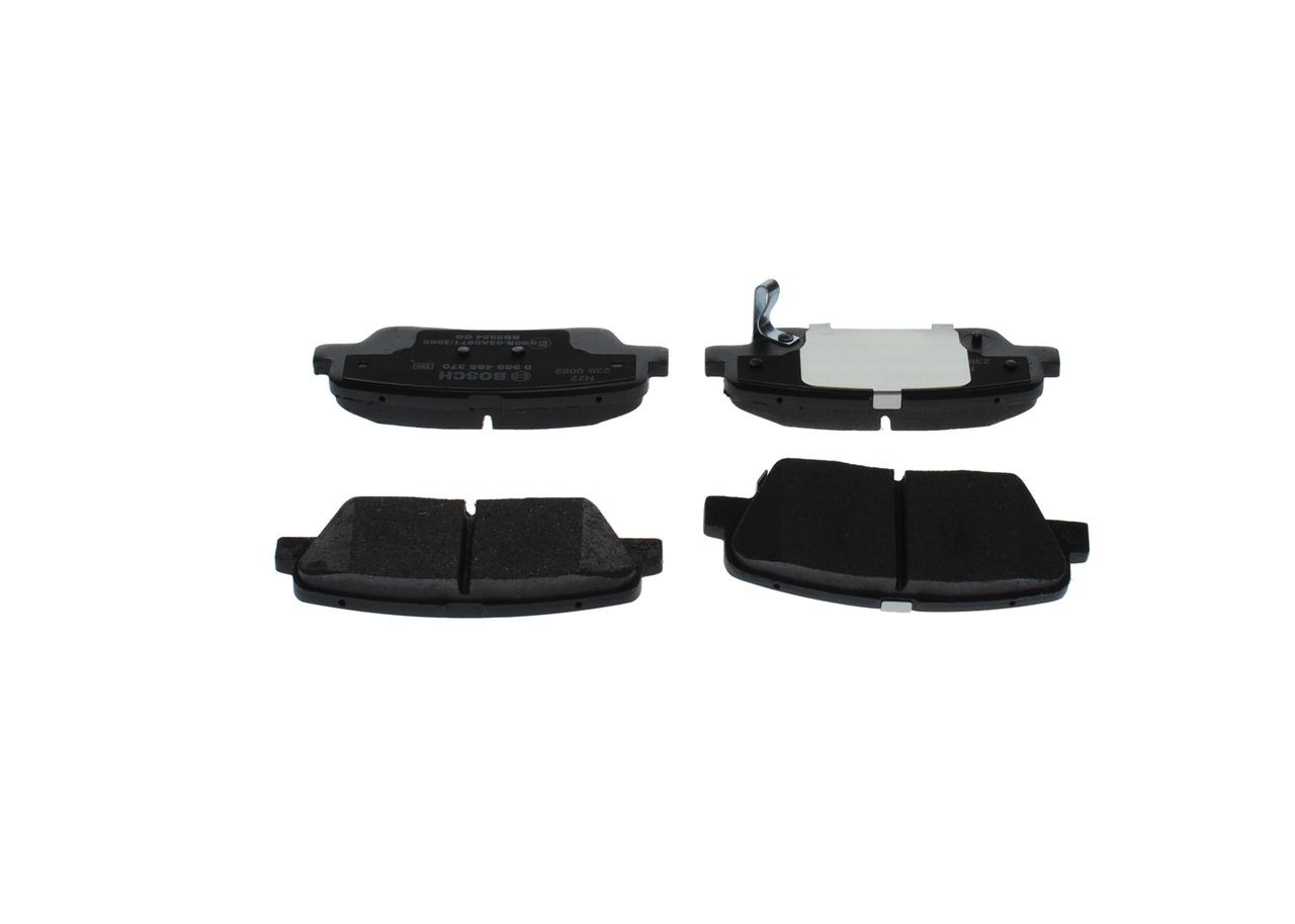 Купить 0986495370 Bosch Колодки тормозные задние, дисковые