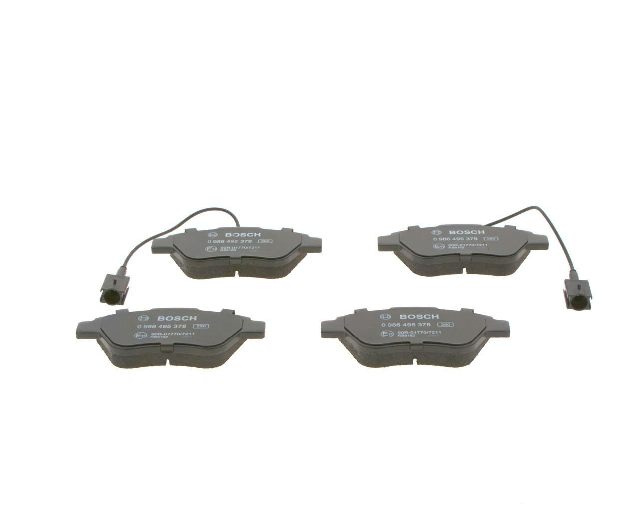Передние тормозные колодки 0986495378 Bosch
