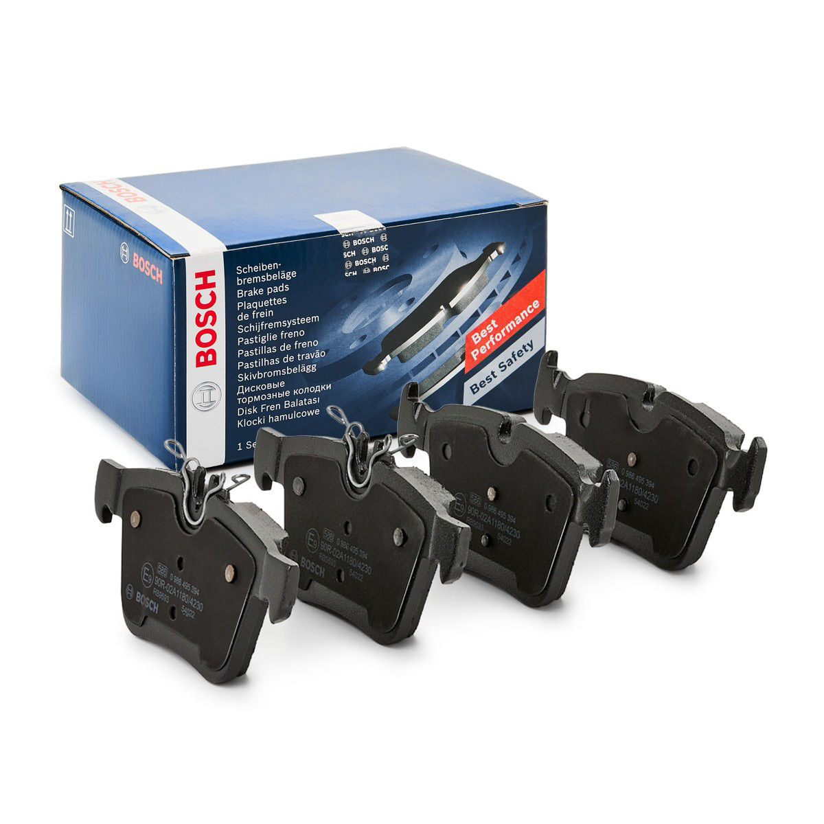 0986495394 Bosch Колодки тормозные дисковые комплект