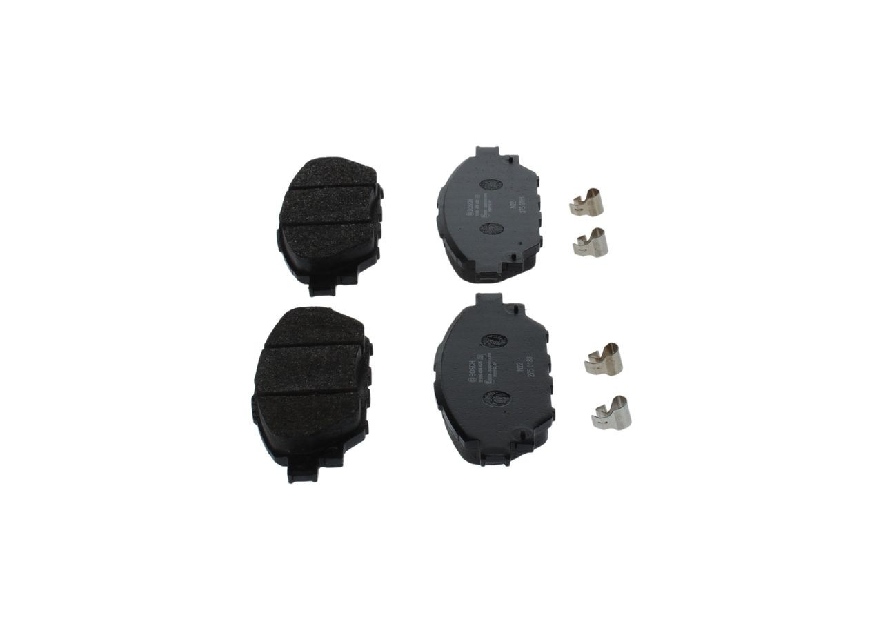Передние тормозные колодки 0986495425 Bosch