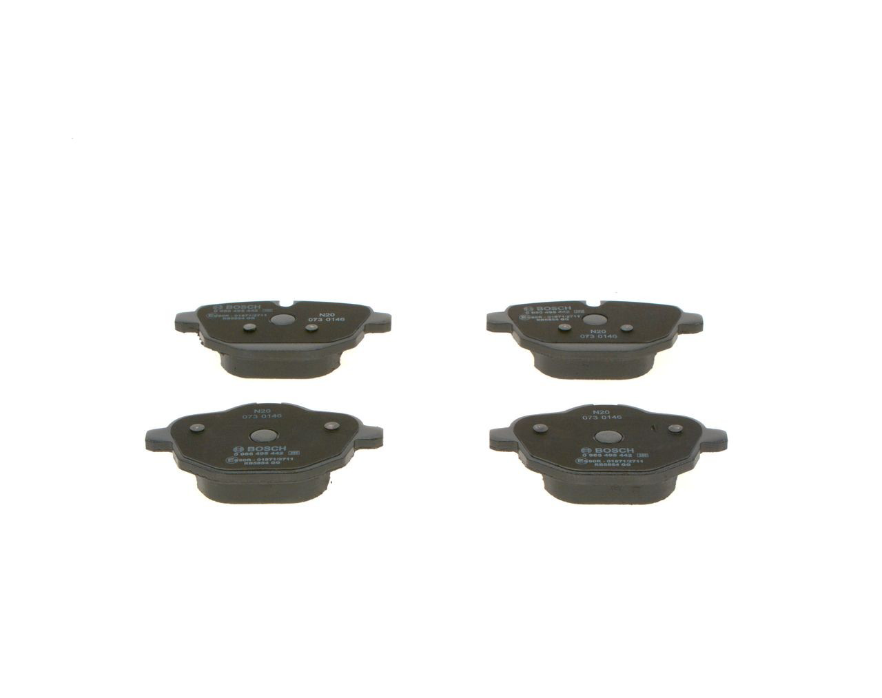Колодки дисковые  Bosch 0986495442 цена, от 31.25 USD