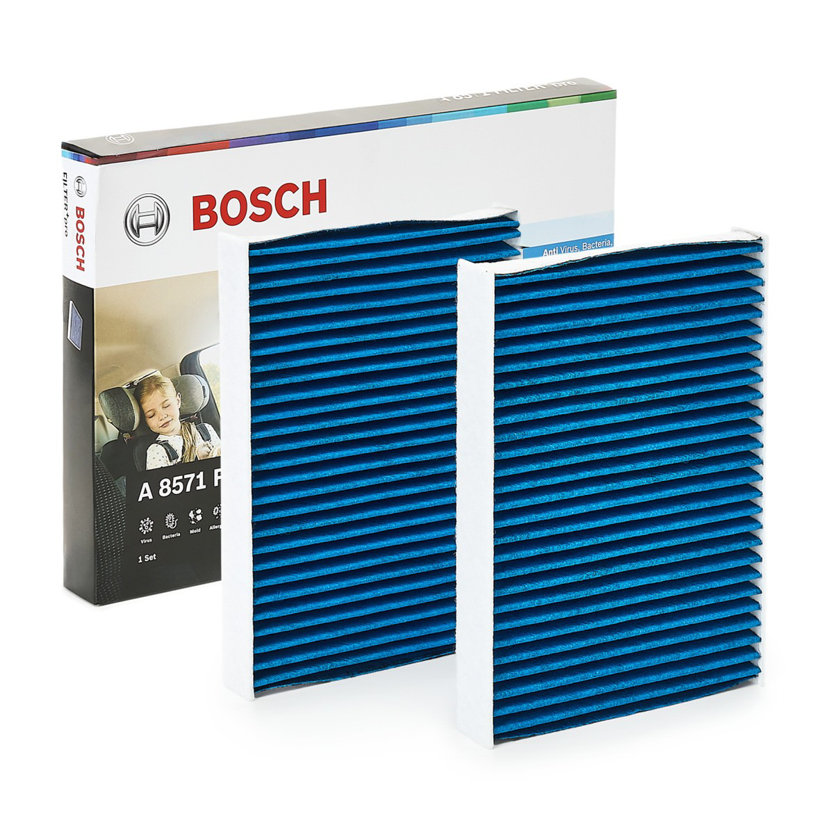 0986628571 Bosch Внутрисалонный фильтр