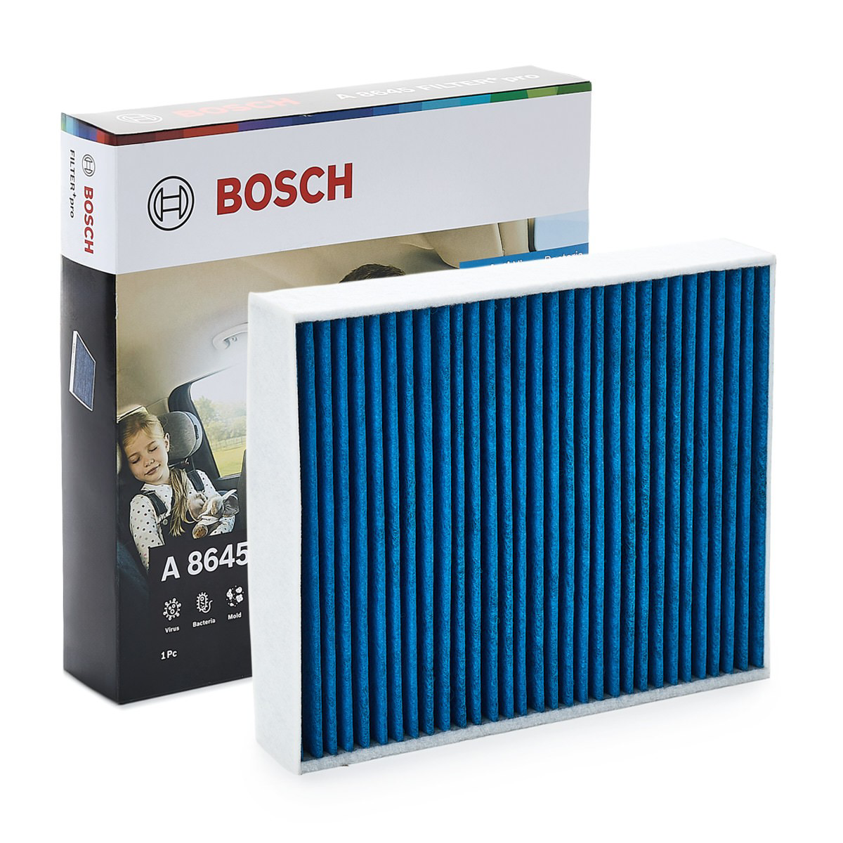 Фильтр воздушный отопителя Bosch 0986628643 цена, от 27.56 USD