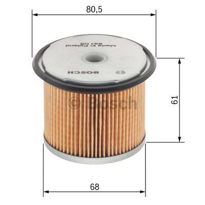Фильтр тонкой очистки топлива Bosch 1457429291 цена, от 4.53 USD