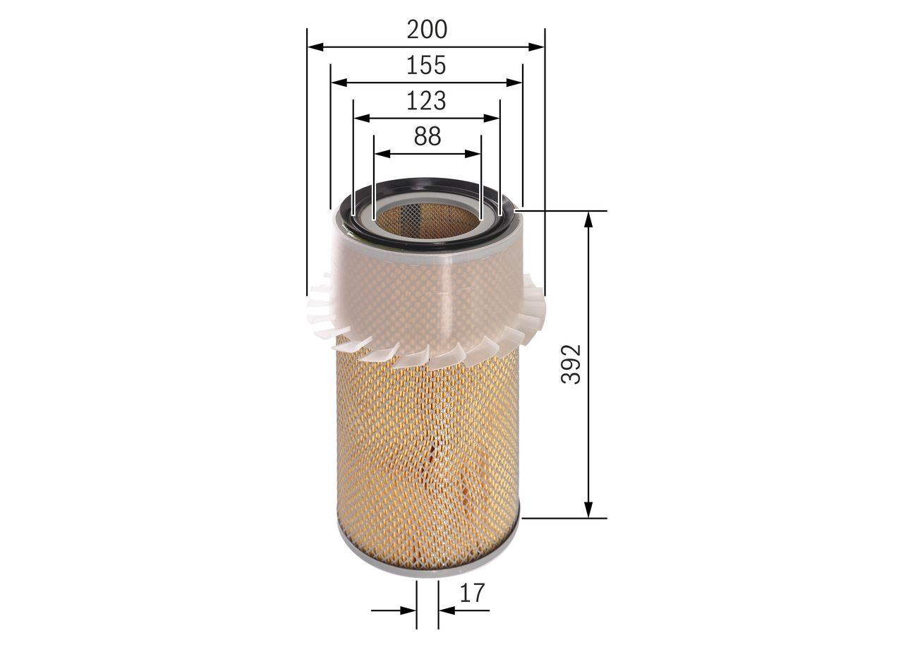 Элемент воздушного фильтра Bosch 1457429794 цена, от 21.21 USD