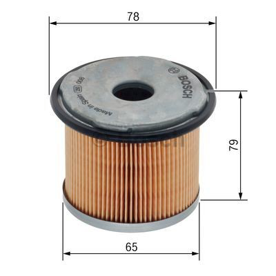 Фильтр тонкой очистки топлива Bosch 1457431712 цена, от 5.01 USD