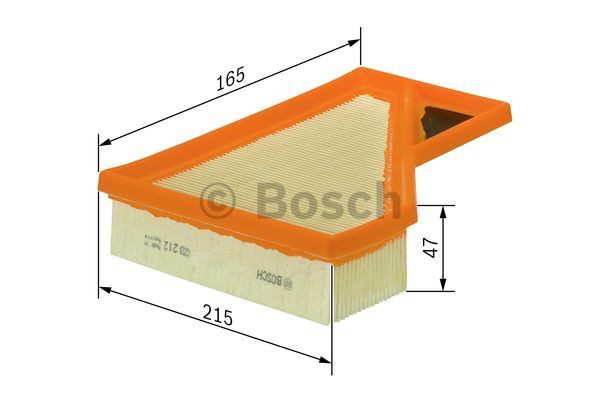 Купить 1457433100 Bosch Автомобильный фильтр воздуха