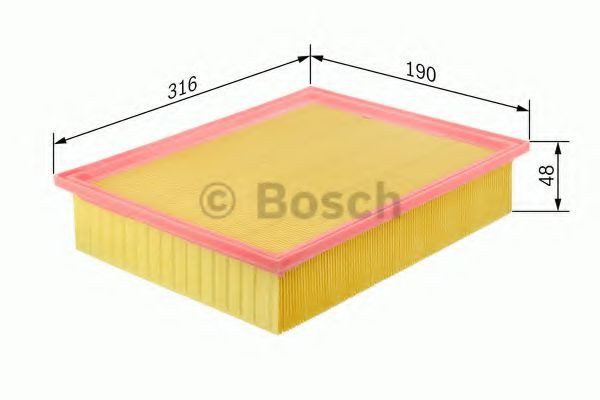 Купить 1457433523 Bosch Автомобильный фильтр воздуха