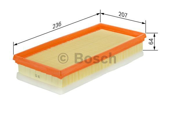 Купить 1457433583 Bosch Автомобильный фильтр воздуха