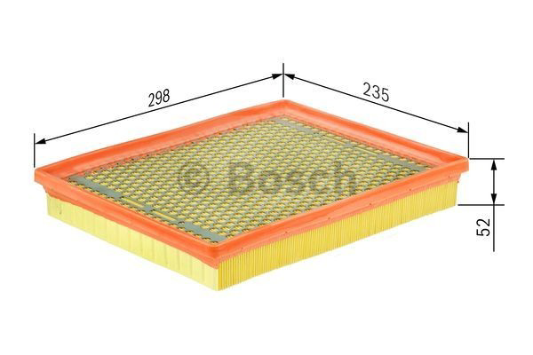 1457433655 Bosch Воздушный фильтр двигателя