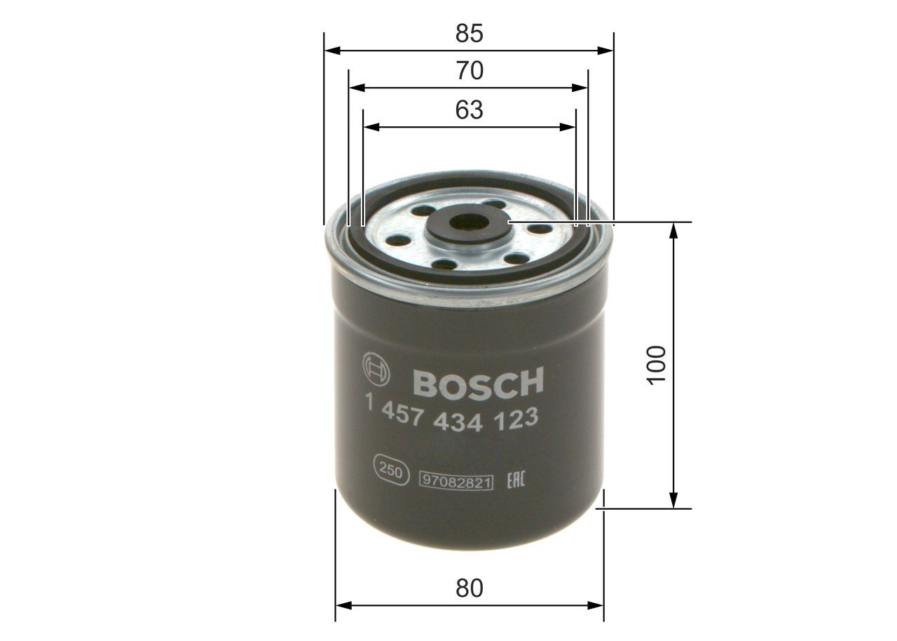 Купить 1457434123 Bosch Фильтр-отстойник топлива грубой очистки
