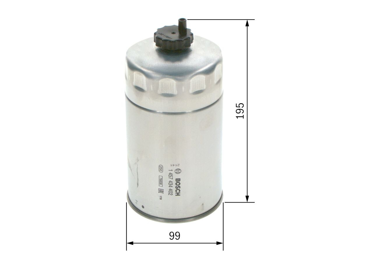 Фильтр топливный Bosch 1457434402