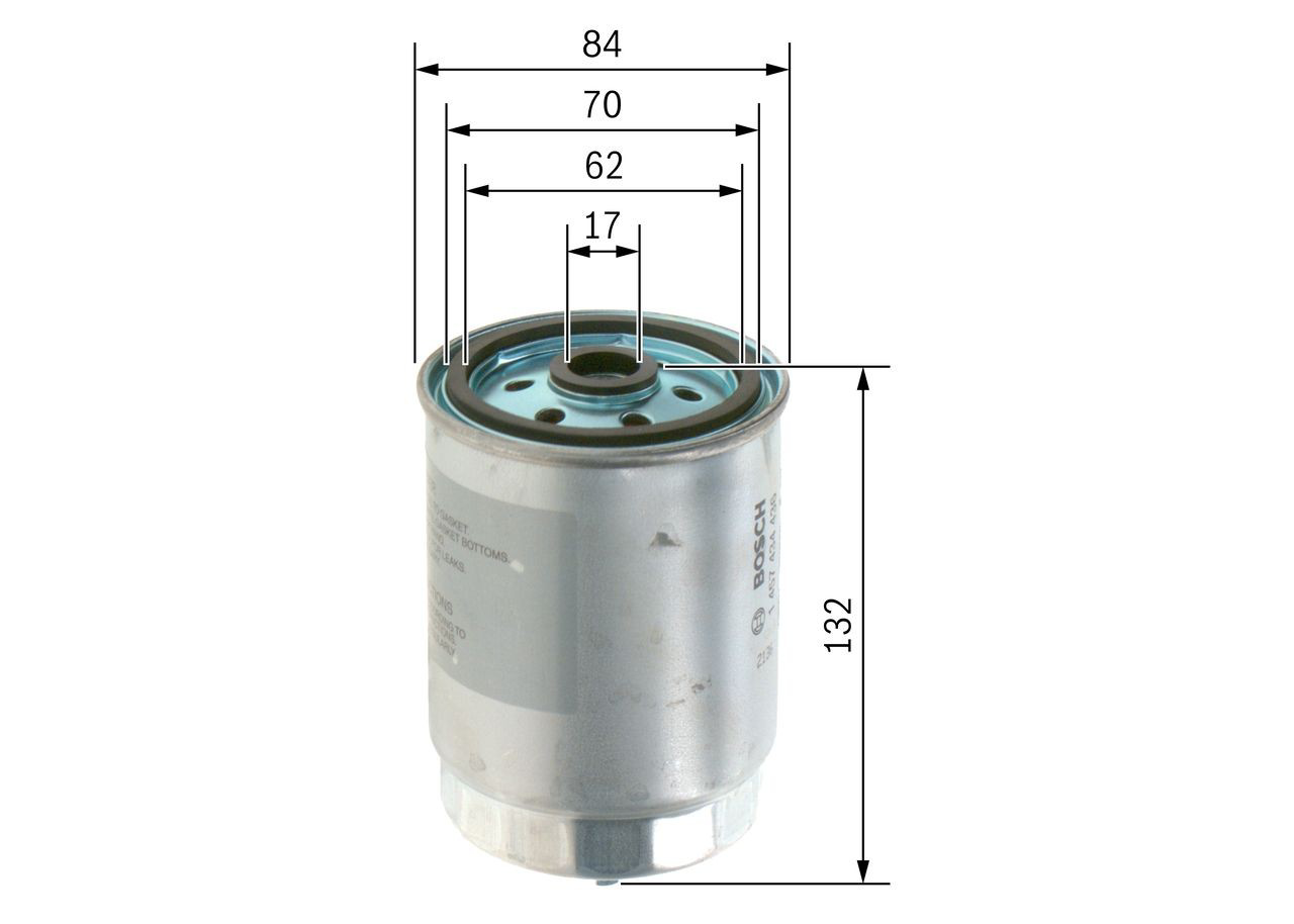 Купить 1457434436 Bosch Фильтр-отстойник топлива грубой очистки