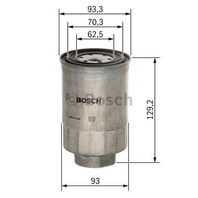 Купить 1457434438 Bosch Фильтр-отстойник топлива грубой очистки
