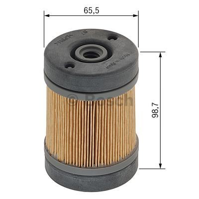Сажевый фильтр 1457436006 Bosch