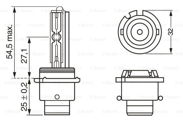 Ксенон Bosch 1987302903 цена, от 39.17 USD