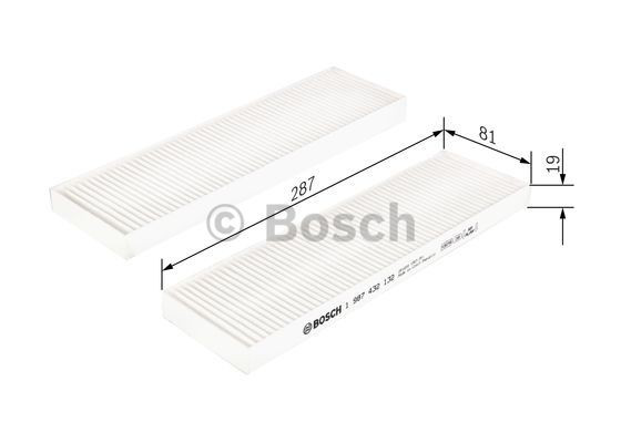 Фильтр воздушный отопителя Bosch 1987432132 цена, от 5.99 USD