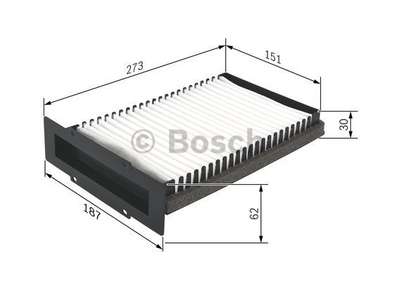 Воздушный фильтр салона Bosch 1987432210
