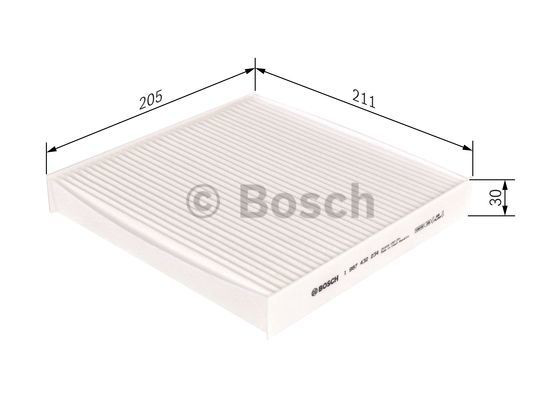 Фильтр воздушный отопителя Bosch 1987432234 цена, от 6.65 USD