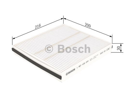 Фильтр салона 1987432250 Bosch