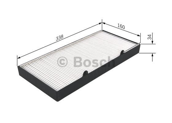 Купить 1987435063 Bosch Фильтр салона угольный