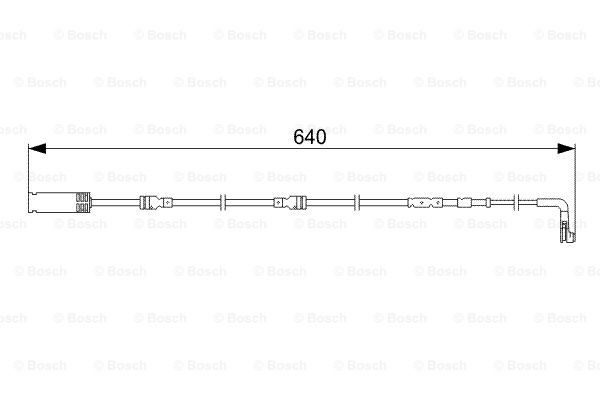 Купить 1987473045 Bosch Сенсор износа