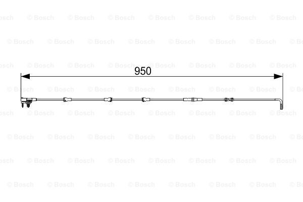 Датчик износа тормозных колодок задний 1987473564 Bosch