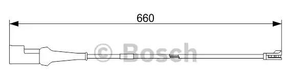 Датчик износа тормозных колодок, задний Bosch 1987473575 цена, от 6.85 USD