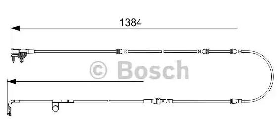 Купить 1987473582 Bosch Сенсор износа