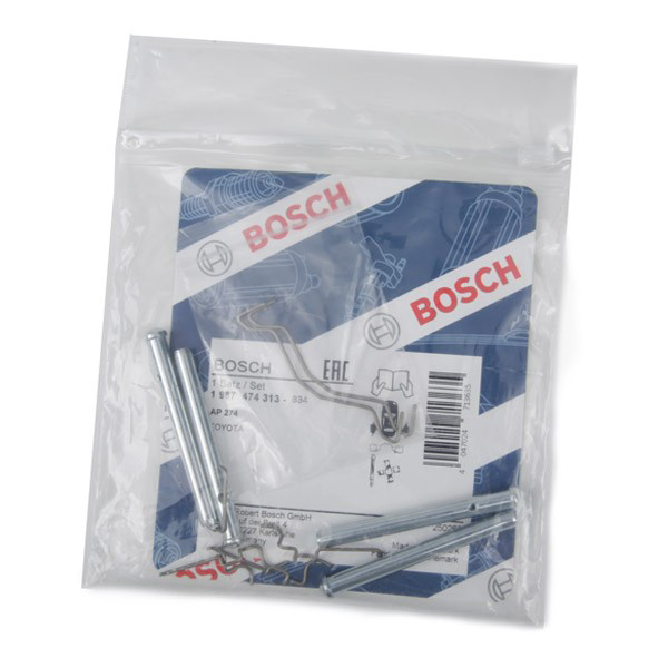 1987474313 Bosch Комплект пружинок крепления дисковых колодок, задних