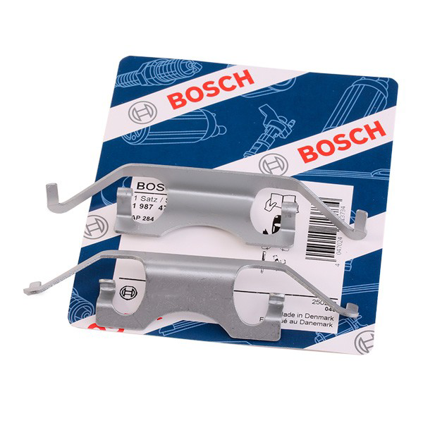 1987474323 Bosch Комплект пружинок крепления дисковых колодок, задних