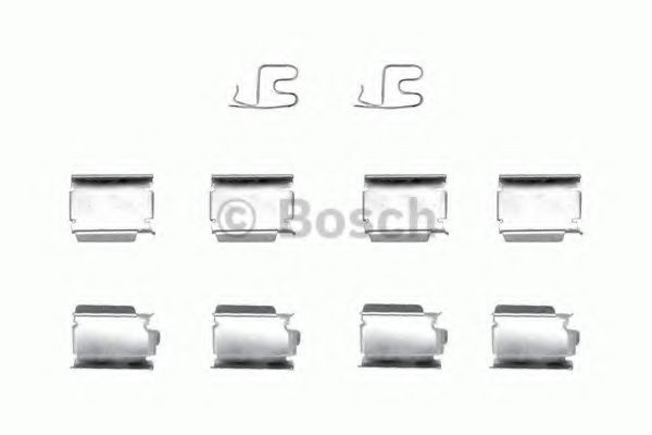 Комплект пружинок крепления дисковых колодок передних 1987474382 Bosch
