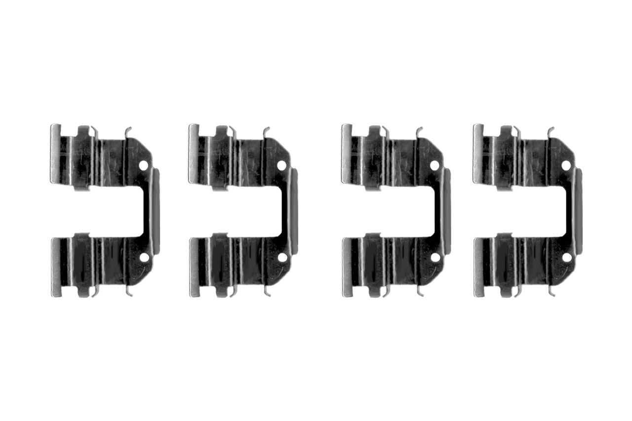 1987474393 Bosch Комплект пружинок крепления дисковых передних колодок