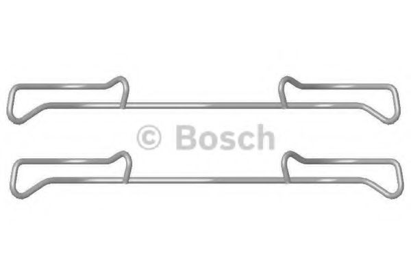 Купить 1987474432 Bosch Комплект пружинок крепления дисковых колодок передних