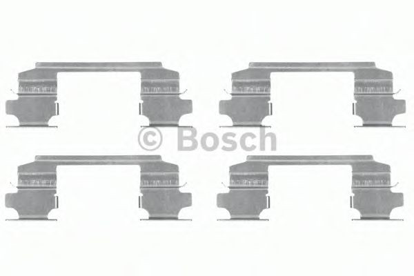 1987474436 Bosch Комплект пружинок крепления дисковых передних колодок