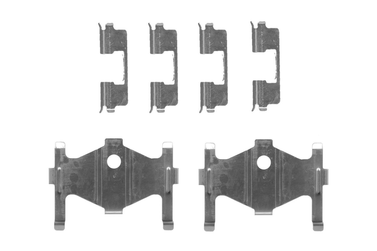 1987474448 Bosch Комплект пружинок крепления дисковых колодок, задних