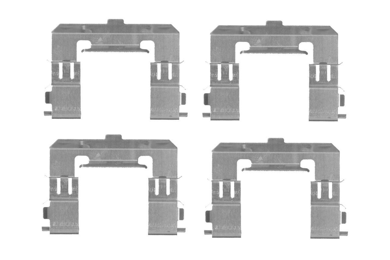 1987474450 Bosch Комплект пружинок крепления дисковых передних колодок