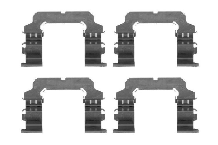 1987474462 Bosch Комплект пружинок крепления дисковых передних колодок
