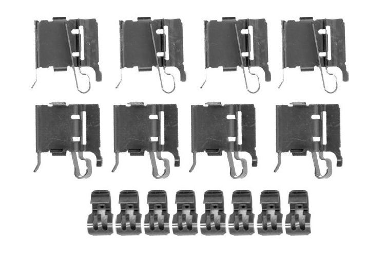 Купить 1987474468 Bosch Комплект пружинок крепления дисковых колодок передних