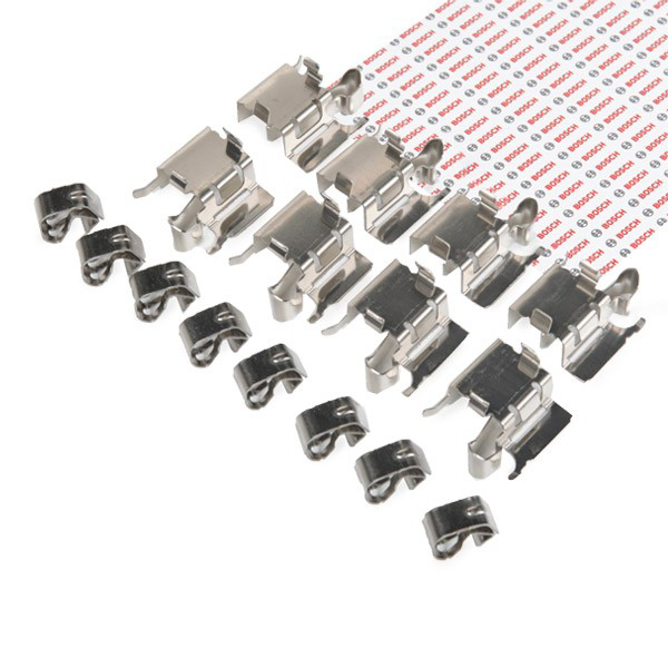 1987474468 Bosch Комплект пружинок крепления дисковых передних колодок