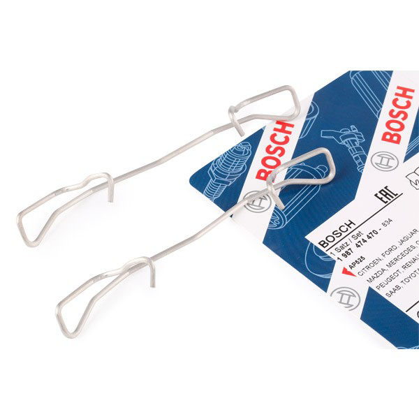Комплект пружинок крепления задних дисковых колодок Bosch 1987474470