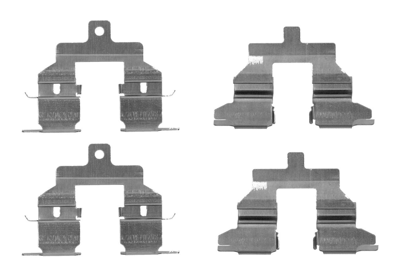 1987474715 Bosch Комплект пружинок крепления дисковых колодок, задних
