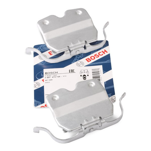 1987474725 Bosch Комплект пружинок крепления дисковых передних колодок