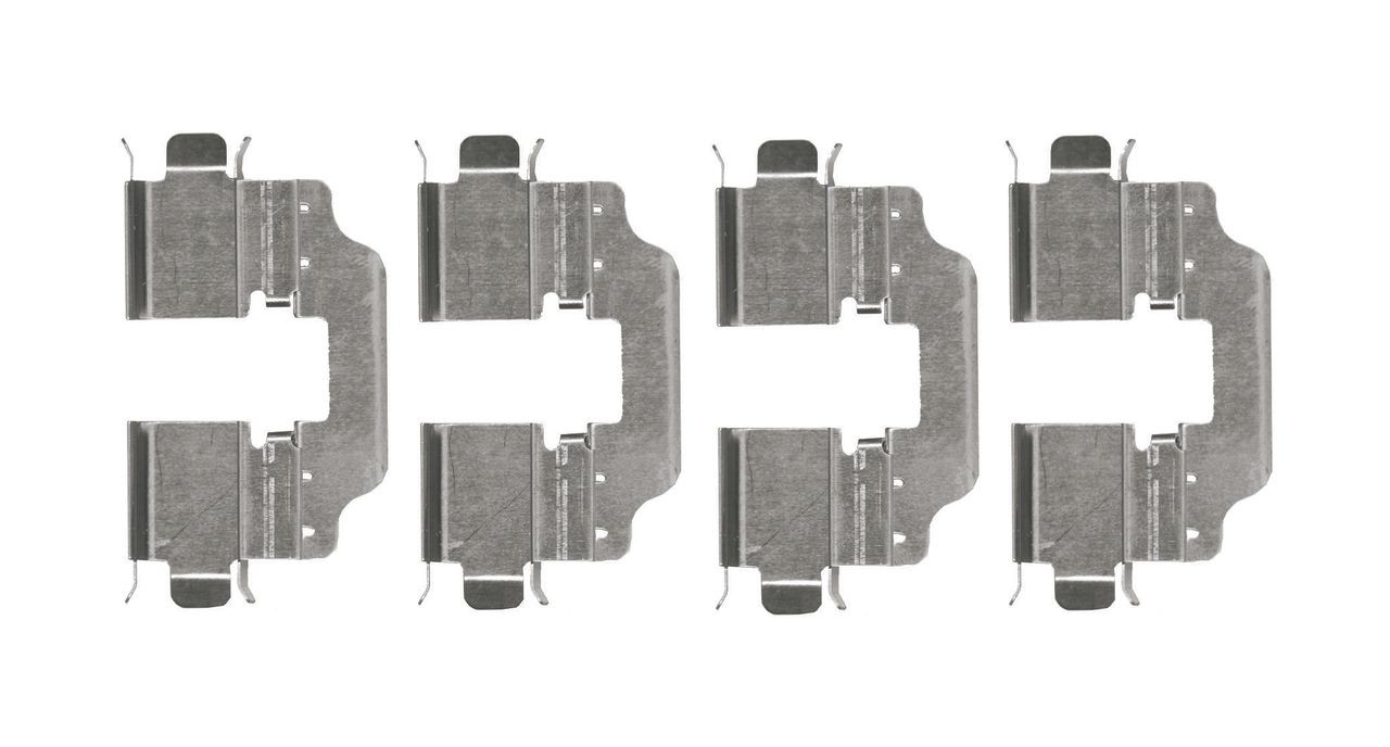 1987474735 Bosch Комплект пружинок крепления дисковых колодок, задних