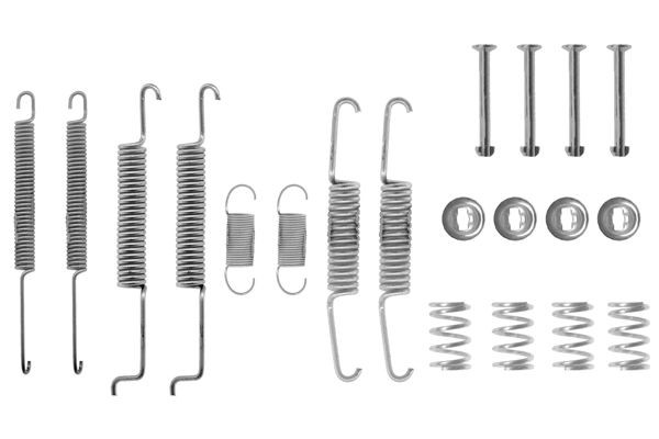 1987475004 Bosch Комплект монтажный задних барабанных колодок