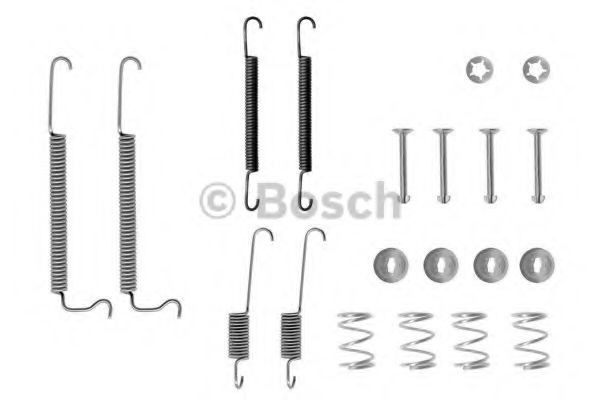 1987475081 Bosch Комплект монтажный задних барабанных колодок