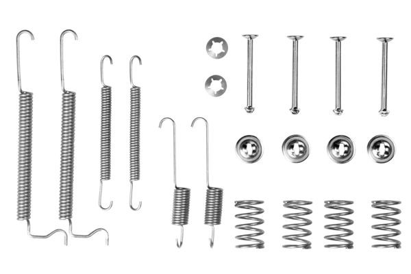 Купить 1987475082 Bosch Монтажный комплект задних барабанных колодок
