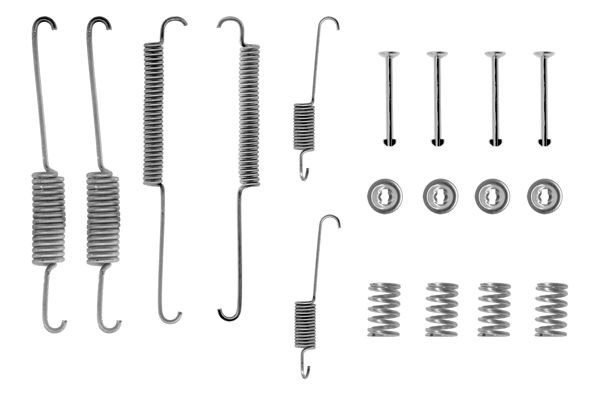 1987475092 Bosch Комплект монтажный задних барабанных колодок