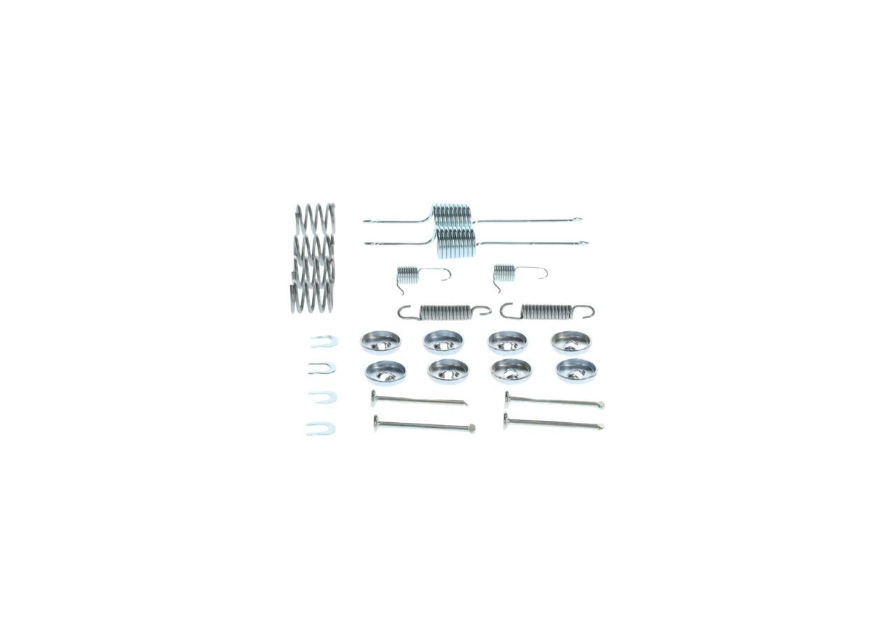 Установочный комплект задних барабанных колодок Bosch 1987475106 цена, от 7.48 USD