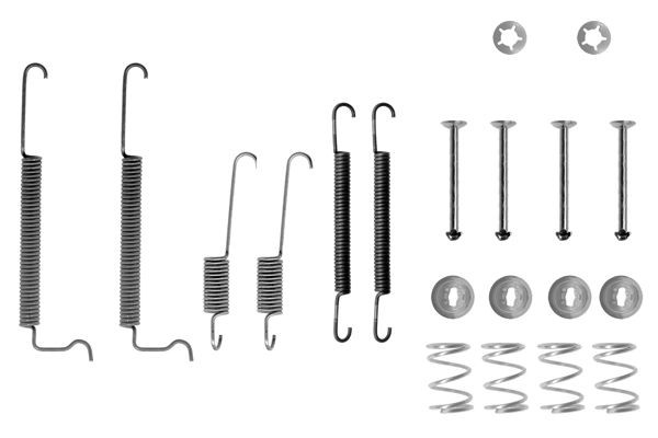1987475122 Bosch Комплект монтажный задних барабанных колодок